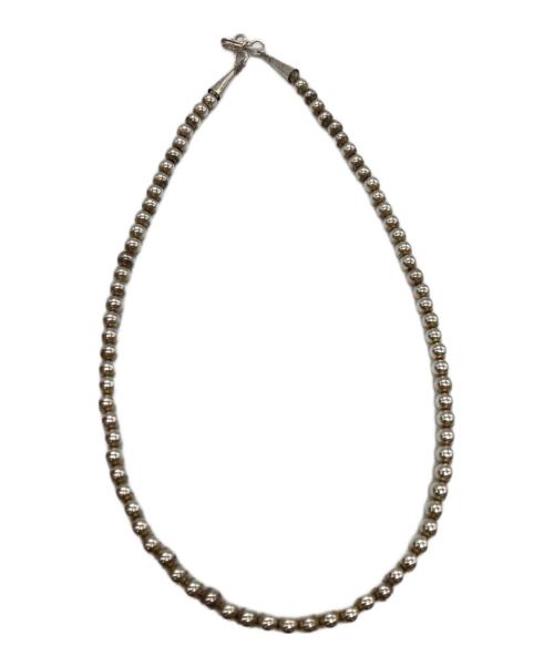 ERICKA NICOLAS BEGAY（エリッカコラスビゲイ）ERICKA NICOLAS BEGAY (エリッカコラスビゲイ) ナバホパールネックレス シルバーの古着・服飾アイテム