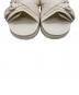 中古・古着 BOTTEGA VENETA (ボッテガベネタ) SNAP SLIDE SANDAL アイボリー サイズ:42：25000円