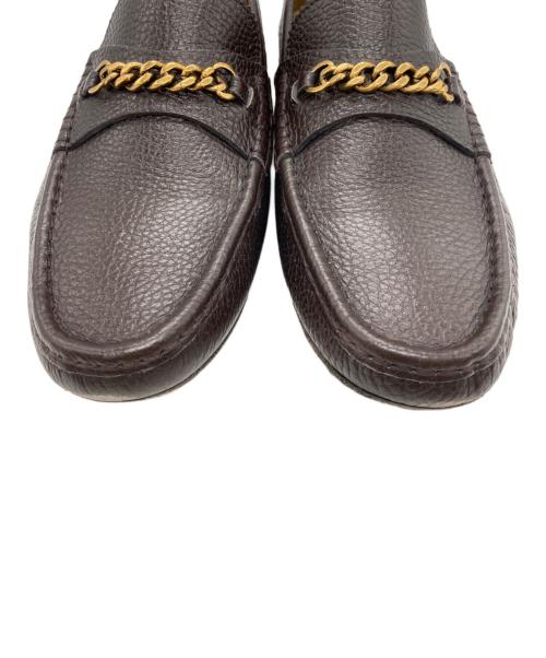 TOM FORD（トムフォード）TOM FORD (トムフォード) ドライビングシューズ ブラウン サイズ:9 1/2の古着・服飾アイテム