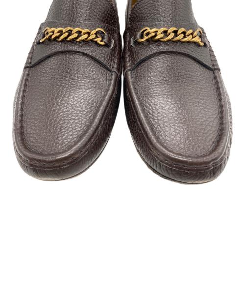 TOM FORD（トムフォード）TOM FORD (トムフォード) ドライビングシューズ ブラウン サイズ:9 1/2の古着・服飾アイテム