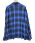 J.S HOMESTEAD (ジャーナルスタンダード ホームステッド) Stead RCF OMBRE OPEN SHIRT ブルー×ブラック サイズ:M：10000円