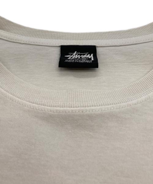stussy（ステューシー）stussy (ステューシー) S64 PIGMENT DYED TEE ホワイト サイズ:Mの古着・服飾アイテム