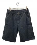 FIFTHフィフス）の古着「ダブルニーショートパンツ」｜ブラック