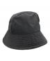 Y-3 (ワイスリー) ナイロン ロゴ刺繍 バケットハット ブラック：9000円