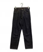 BEAMS PLUSビームスプラス）の古着「5 Pocket Wide Denim(５ポケット ワイド デニム)」｜インディゴ