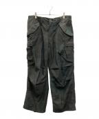 US ARMYユーエスアーミー）の古着「後染めM-65パンツ」｜ブラック