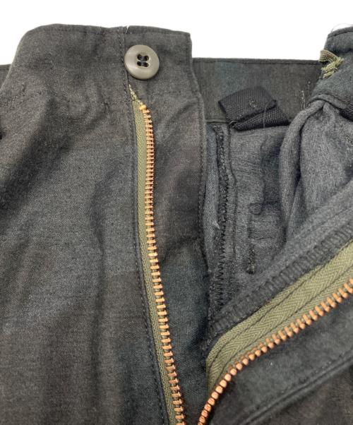 US ARMY（ユーエスアーミー）US ARMY (ユーエスアーミー) 後染めM-65パンツ ブラック サイズ:記載なしの古着・服飾アイテム