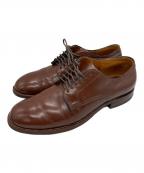 Aldenオールデン）の古着「MILITARY PLAIN TOE OX」｜ブラウン
