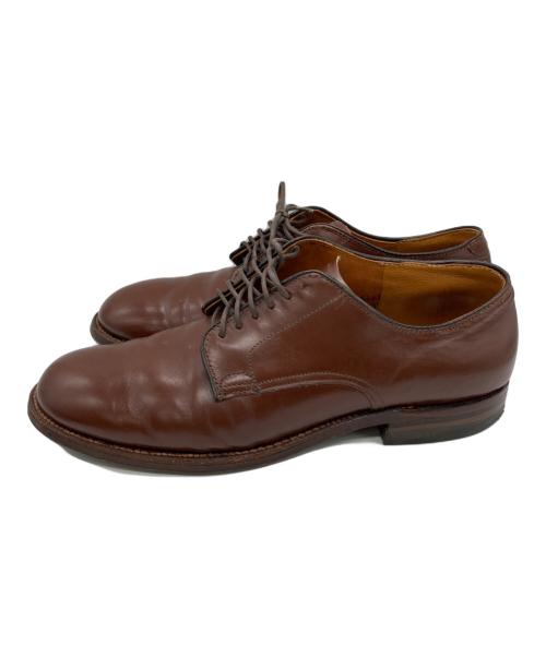 Alden（オールデン）Alden (オールデン) MILITARY PLAIN TOE OX ブラウン サイズ:SIZE 8 Dの古着・服飾アイテム