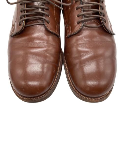 Alden（オールデン）Alden (オールデン) MILITARY PLAIN TOE OX ブラウン サイズ:SIZE 8 Dの古着・服飾アイテム
