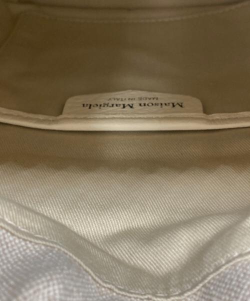 Maison Margiela（メゾンマルジェラ）Maison Margiela (メゾンマルジェラ) 5AC バケットバッグ ホワイトの古着・服飾アイテム