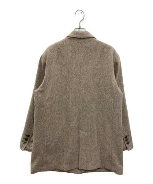 ETRE（エトレ）ETRE (エトレ) ピークドラペルウールジャケット ブラウン サイズ:Mの古着・服飾アイテム