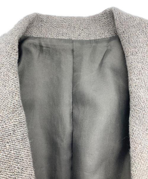 ETRE（エトレ）ETRE (エトレ) ピークドラペルウールジャケット ブラウン サイズ:Mの古着・服飾アイテム