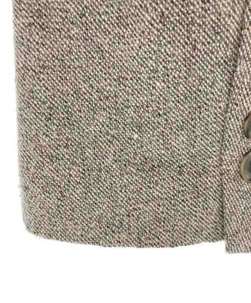 ETRE（エトレ）ETRE (エトレ) ピークドラペルウールジャケット ブラウン サイズ:Mの古着・服飾アイテム