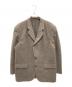 COMME des GARCONS HOMME（コムデギャルソン オム）の古着「ウールテーラードジャケット」｜ブラウン