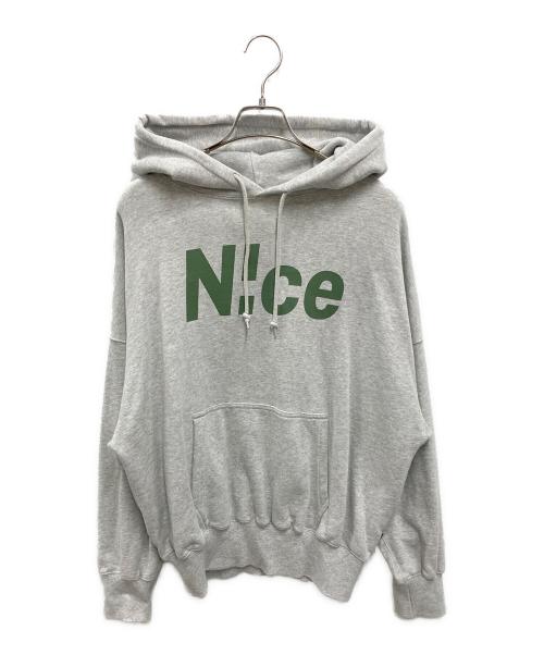 NICE（ナイス）NICE (ナイス) プルオーバーパーカー グレー サイズ:Sの古着・服飾アイテム