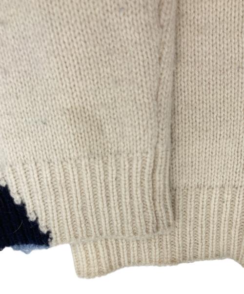 KENZO（ケンゾー）KENZO (ケンゾー) POLAR BEAR INTARSIA SWEATER ベージュ サイズ:Sの古着・服飾アイテム