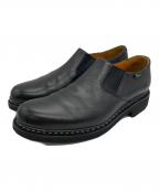 PARABOOTパラブーツ）の古着「PHOTON サイドゴアシューズ」｜ブラック