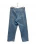AURALEE (オーラリー) SELVEDGE FADED LIGHT DENIM WIDE PANTS インディゴ サイズ:SIZE 4：30000円