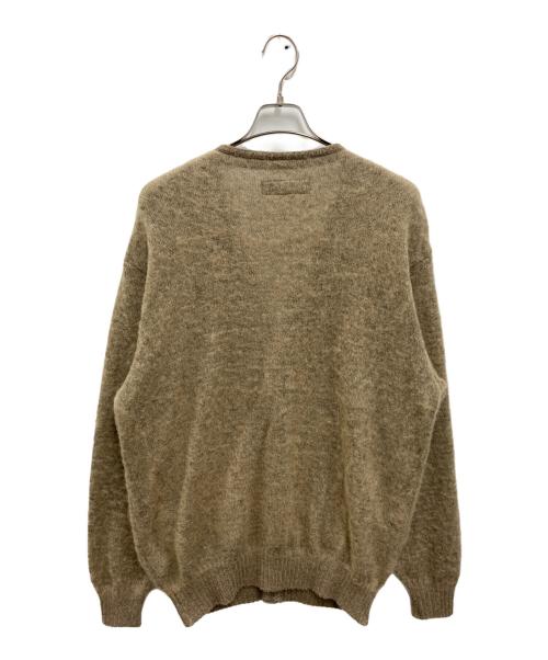WACKO MARIA（ワコマリア）WACKO MARIA (ワコマリア) MOHAIR CARDIGAN (TYPE-2) ブラウン サイズ:Lの古着・服飾アイテム