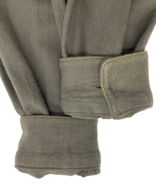 WTAPS（ダブルタップス）WTAPS (ダブルタップス) LEAGUE L/S SHIRT FLANNEL カーキ サイズ:2の古着・服飾アイテム