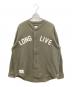 WTAPS（ダブルタップス）の古着「LEAGUE L/S SHIRT FLANNEL」｜カーキ