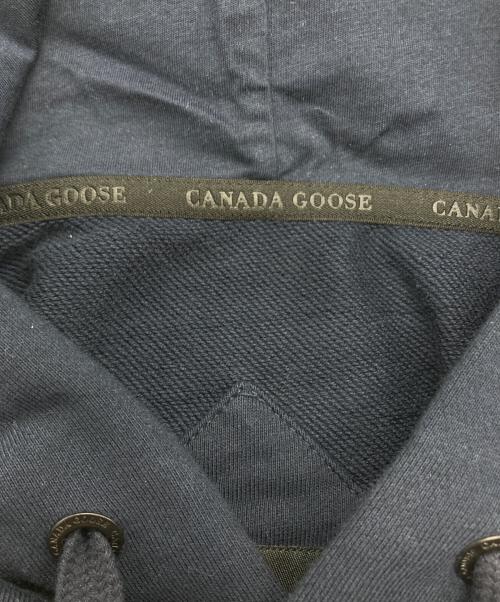 CANADA GOOSE（カナダグース）CANADA GOOSE (カナダグース) Huron Hoody ネイビー サイズ:Lの古着・服飾アイテム