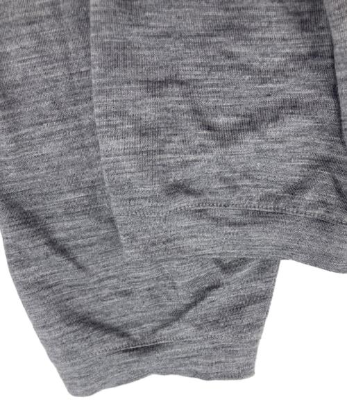 STILL BY HAND（スティルバイハンド）STILL BY HAND (スティルバイハンド) ボタンレスカーディガン グレー サイズ:48の古着・服飾アイテム