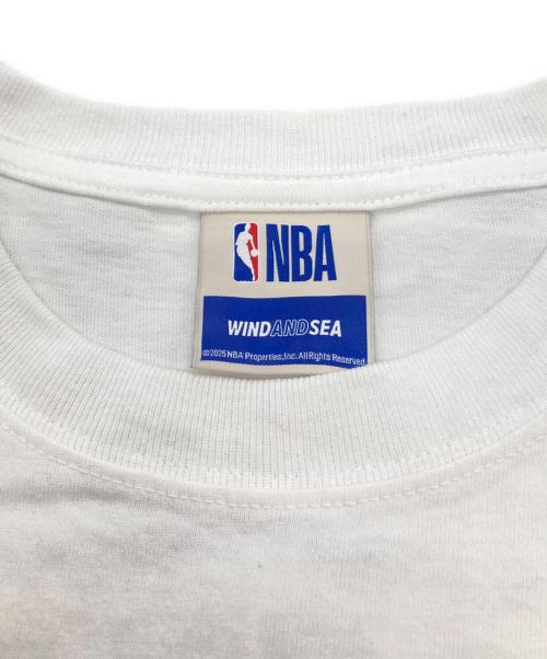 WIND AND SEA（ウィンダンシー）WIND AND SEA (ウィンダンシー) NBA (エヌビーエー) CHAMPION TEE ホワイト サイズ:XLの古着・服飾アイテム