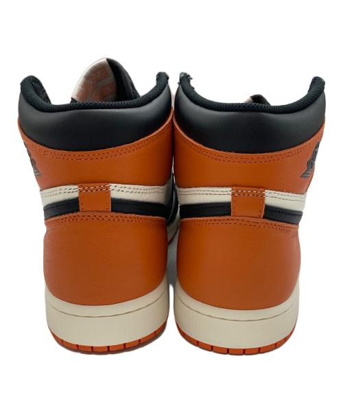 NIKE（ナイキ）NIKE (ナイキ) Air Jordan 1 Retro High OG オレンジ×ブラック サイズ:28cm 未使用品の古着・服飾アイテム