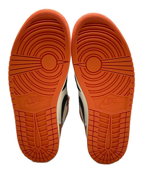 NIKE（ナイキ）NIKE (ナイキ) Air Jordan 1 Retro High OG オレンジ×ブラック サイズ:28cm 未使用品の古着・服飾アイテム