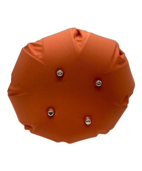 ISSEY MIYAKE（イッセイミヤケ）ISSEY MIYAKE (イッセイミヤケ) 2WAY巾着バッグ オレンジの古着・服飾アイテム