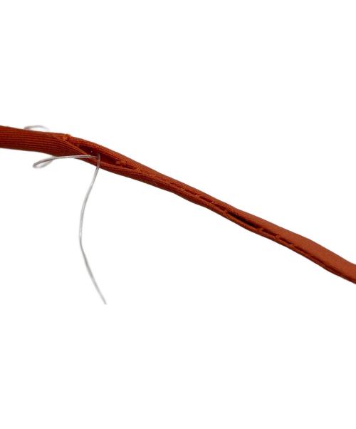 ISSEY MIYAKE（イッセイミヤケ）ISSEY MIYAKE (イッセイミヤケ) 2WAY巾着バッグ オレンジの古着・服飾アイテム