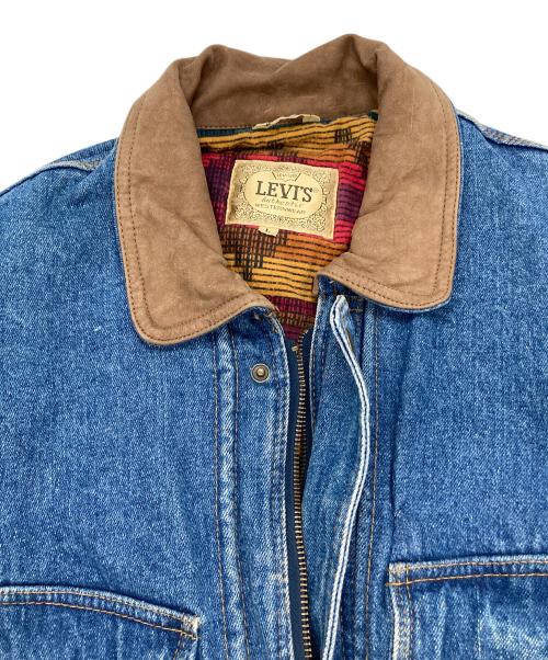 LEVI'S（リーバイス）LEVI'S (リーバイス) 裏ネイティブ デニムボンバージャケット インディゴ サイズ:Lの古着・服飾アイテム