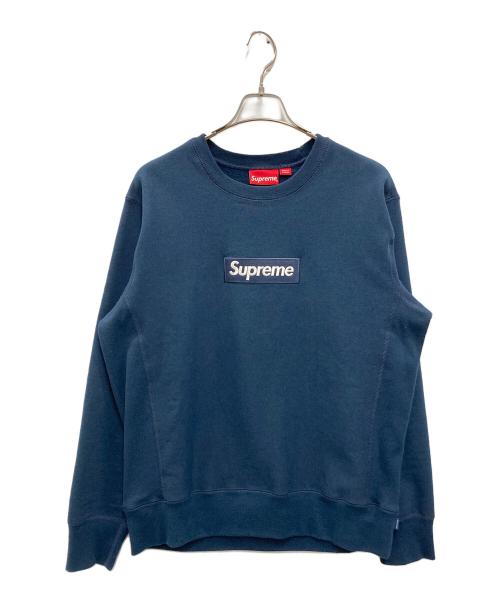 SUPREME（シュプリーム）Supreme (シュプリーム) Box Logo Crewneck ネイビー サイズ:SIZE Mの古着・服飾アイテム