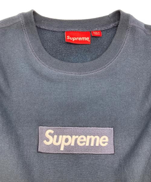 SUPREME（シュプリーム）Supreme (シュプリーム) Box Logo Crewneck ネイビー サイズ:SIZE Mの古着・服飾アイテム
