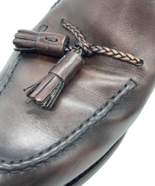 berwick（バーウィック）berwick (バーウィック) タッセルローファー ブラウン サイズ:8の古着・服飾アイテム