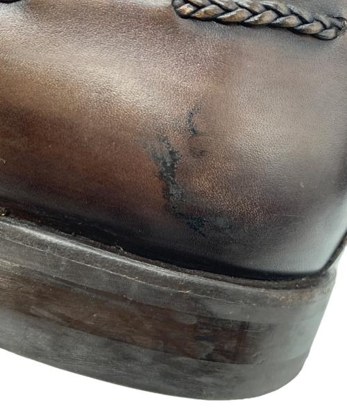 berwick（バーウィック）berwick (バーウィック) タッセルローファー ブラウン サイズ:8の古着・服飾アイテム