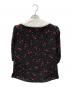 setsuko sagittaire (セツコセジテール) アンナさくらんぼ柄ブラウス ブラック サイズ:FREE 未使用品：10000円