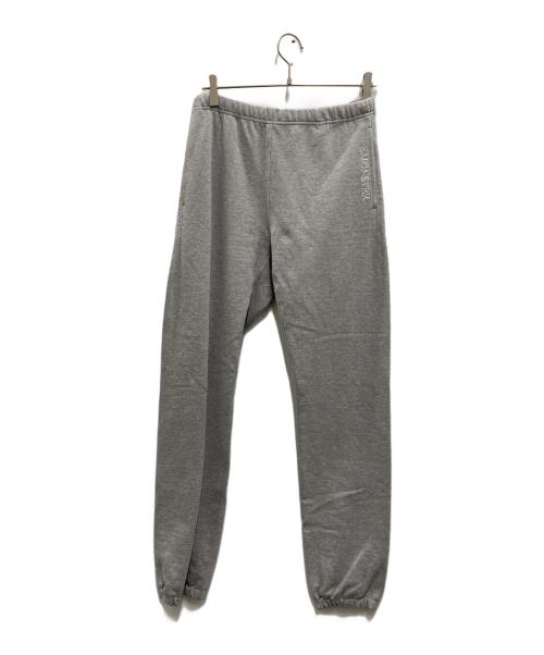 rosy monster（ロージーモンスター）rosy monster (ロージーモンスター) MONSTER LOGO SWEAT PANTS グレー サイズ:FREEの古着・服飾アイテム