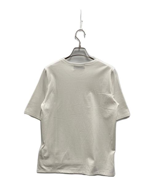 THIRD MAGAZINE（サードマガジン）THIRD MAGAZINE (サードマガジン) リボンTシャツ ホワイト サイズ:M 未使用品の古着・服飾アイテム