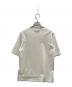 THIRD MAGAZINE (サードマガジン) リボンTシャツ ホワイト サイズ:M 未使用品：4500円
