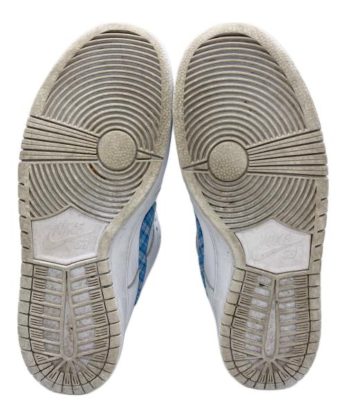 NIKE SB（ナイキエスビー）NIKE SB (ナイキエスビー) Dunk Low Pro Nicole Hause ホワイト×ブルー サイズ:28cmの古着・服飾アイテム