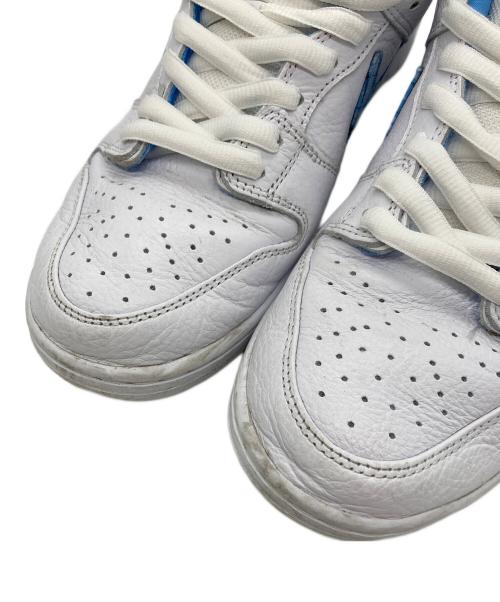 NIKE SB（ナイキエスビー）NIKE SB (ナイキエスビー) Dunk Low Pro Nicole Hause ホワイト×ブルー サイズ:28cmの古着・服飾アイテム