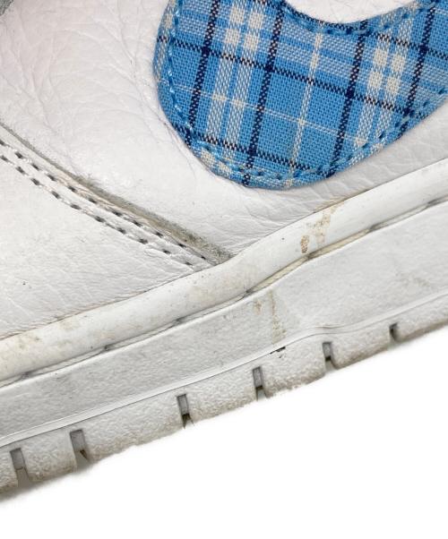 NIKE SB（ナイキエスビー）NIKE SB (ナイキエスビー) Dunk Low Pro Nicole Hause ホワイト×ブルー サイズ:28cmの古着・服飾アイテム