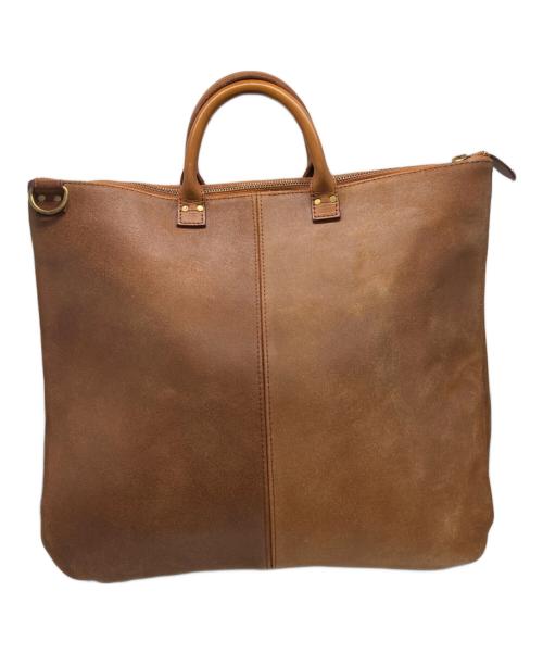 vasco（ヴァスコ）VASCO (ヴァスコ) Lightning Leather Leather Lover Helmet Bag ブラウンの古着・服飾アイテム