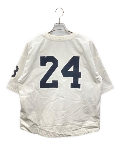 NIKE（ナイキ）NIKE (ナイキ) KB BASEBALL S/S TOP ホワイト サイズ:Ｍの古着・服飾アイテム