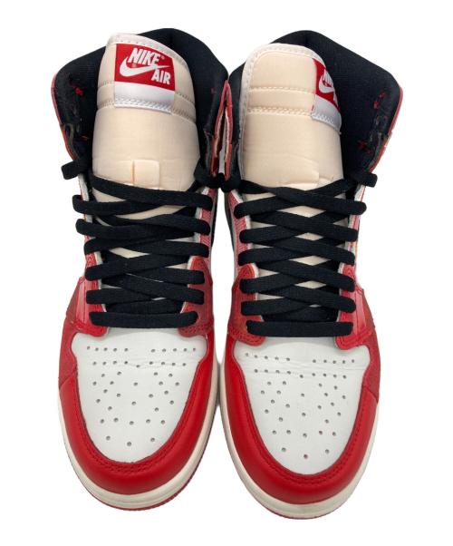 NIKE（ナイキ）NIKE (ナイキ) Spider-Man (スパイダーマン) Air Jordan 1 High OG SP レッド×ホワイト サイズ:26.5cmの古着・服飾アイテム