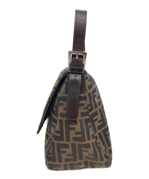 FENDI（フェンディ）FENDI (フェンディ) ズッカ柄 Mamma Baguette Shoulder Bag ブラウンの古着・服飾アイテム