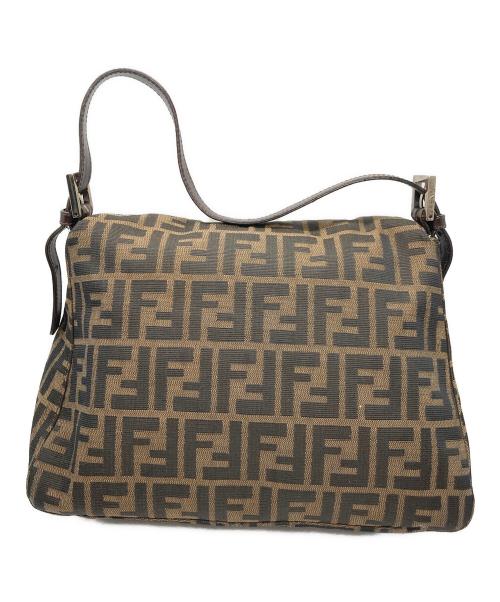 FENDI（フェンディ）FENDI (フェンディ) ズッカ柄 Mamma Baguette Shoulder Bag ブラウンの古着・服飾アイテム